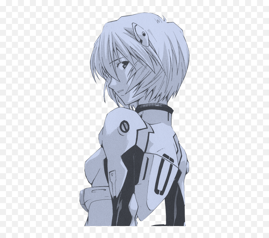 Rei Reiayanami Evangelion Sticker - Rei Ayanami Manga Emoji,Evangelion Emoji