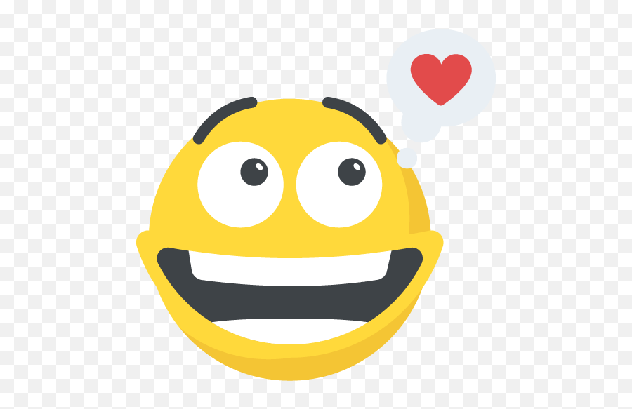 Emojis Enamorados - Wide Grin Emoji,Emojis Enamorados