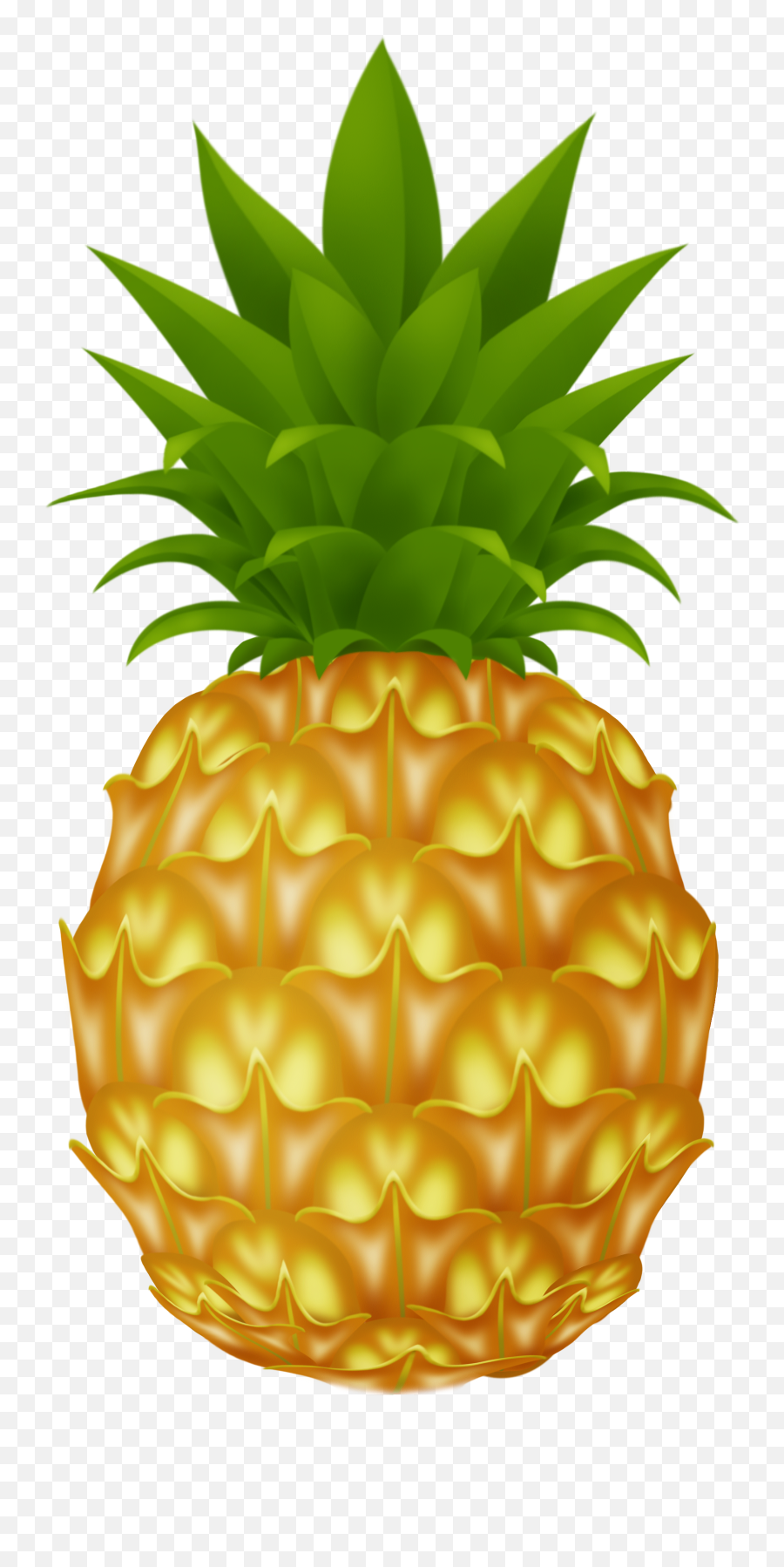 Free Pineapple Transparent Background - Pine Apple Clipart Png Emoji,Pineapple Emoji