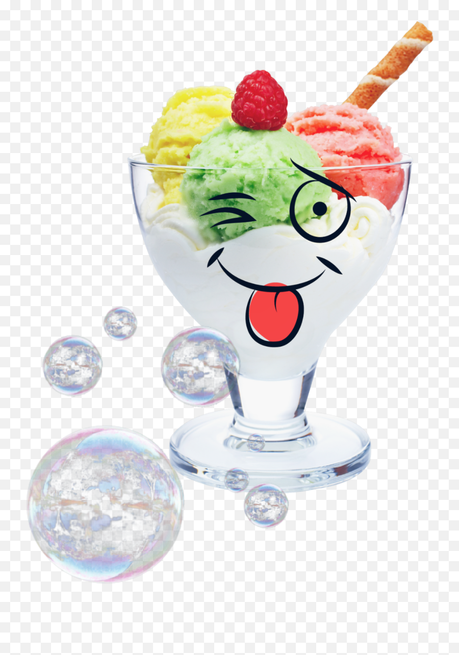 Icecream Sweet My Feeling Ice - Cocktail Emoji,Emoji Ice Cream Sundae