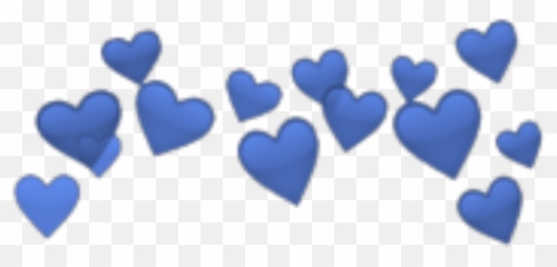 Corazon Azul Sticker By Mariangela Armenta - Girly Emoji,Corazon Azul Emoji