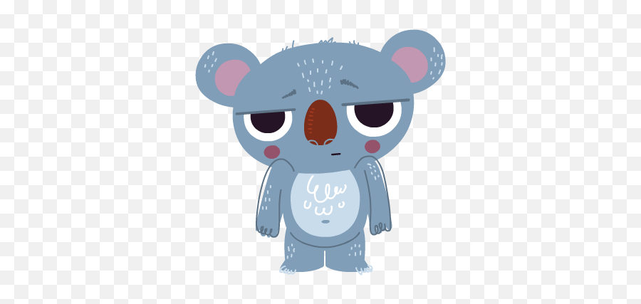 Download Hd Koalas Emoji Drawings Koala Bears The Emoji - Emoji,Bear Emoticon