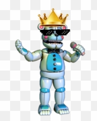 King Funtime Freddy Sticker - Funtime Fan Made Fnaf Animatronics Emoji,Freddie King Basics Of Emotion