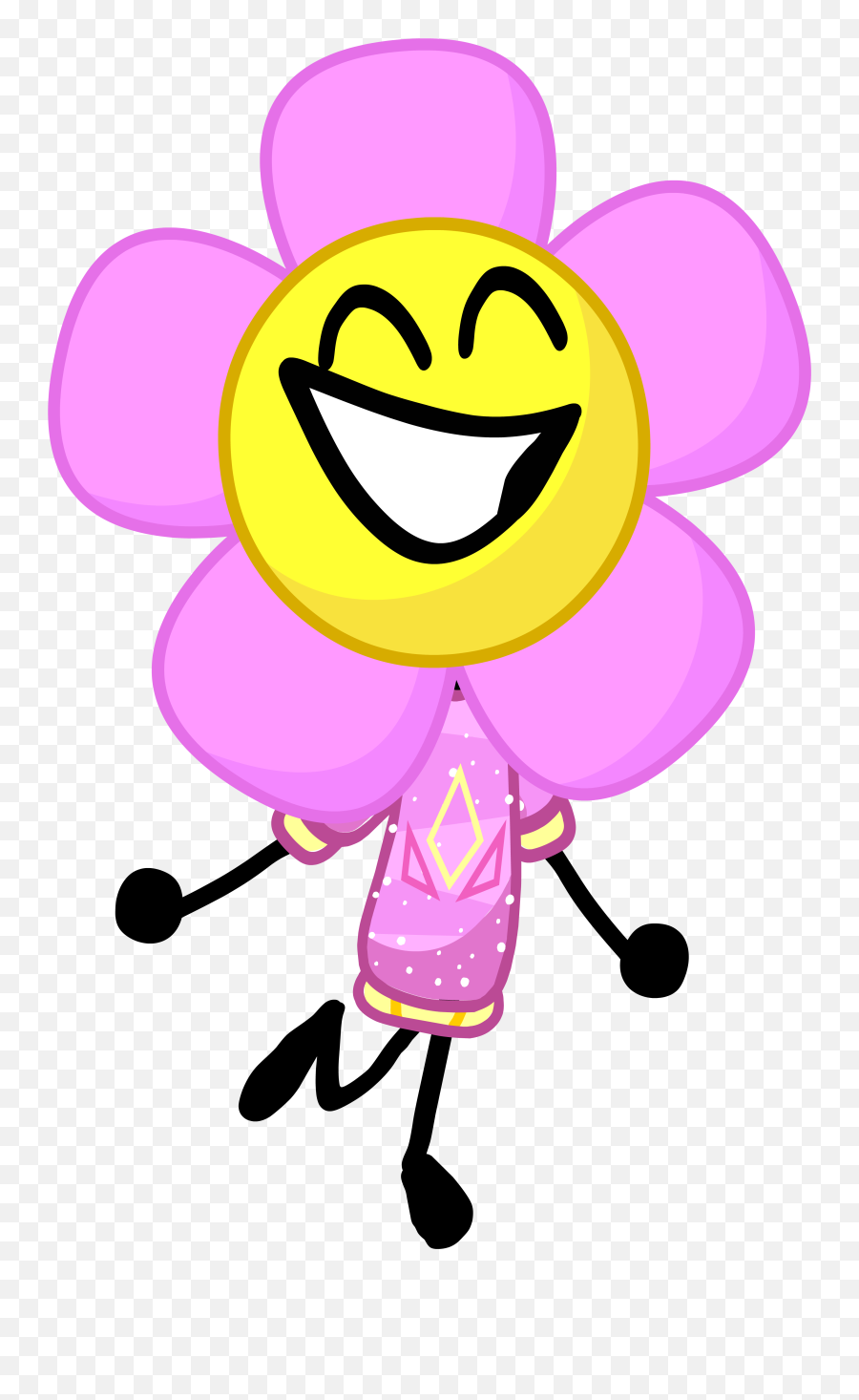 Flower Battle For Dream Island Wiki Fandom - Flower In Sweater Bfdi Emoji,Flower Girl Emoticon Meaning