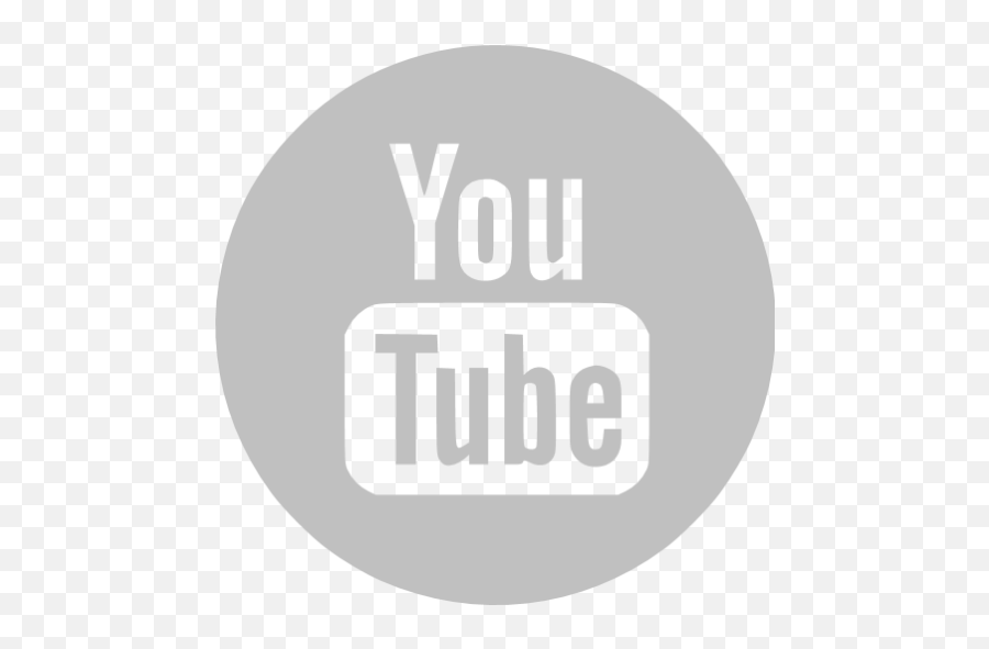 Silver Youtube 4 Icon - Free Silver Site Logo Icons Orange Youtube Emoji,Facebook Christmas Emoticons Shortcuts
