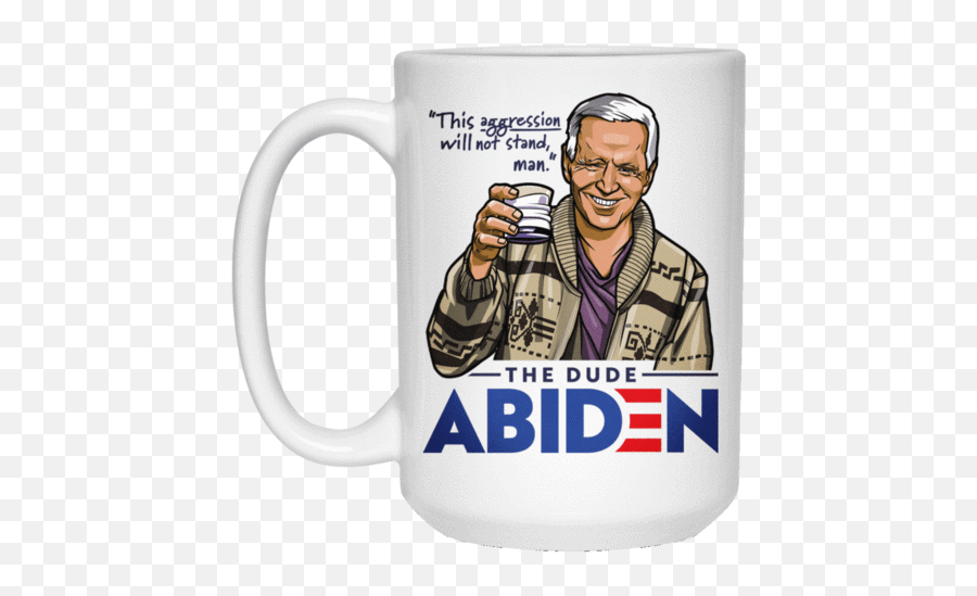 15 Oz Coffee Mugs - Joe Biden T Shirts Emoji,Emoticon Anime Cups