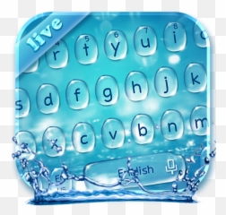 Download Live Water Keyboard Theme - Dot Emoji,Ganesha Text Emoji