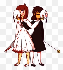 Frisk And Chara - Chara Tale Emoji,Chara Undertale Emotion Eyes