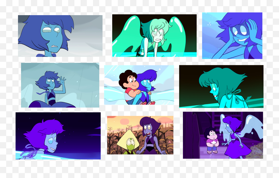 Cursed Lapis Images Steven Universe Know Your Meme - Fictional Character Emoji,Steven Universe Poof From Emotion