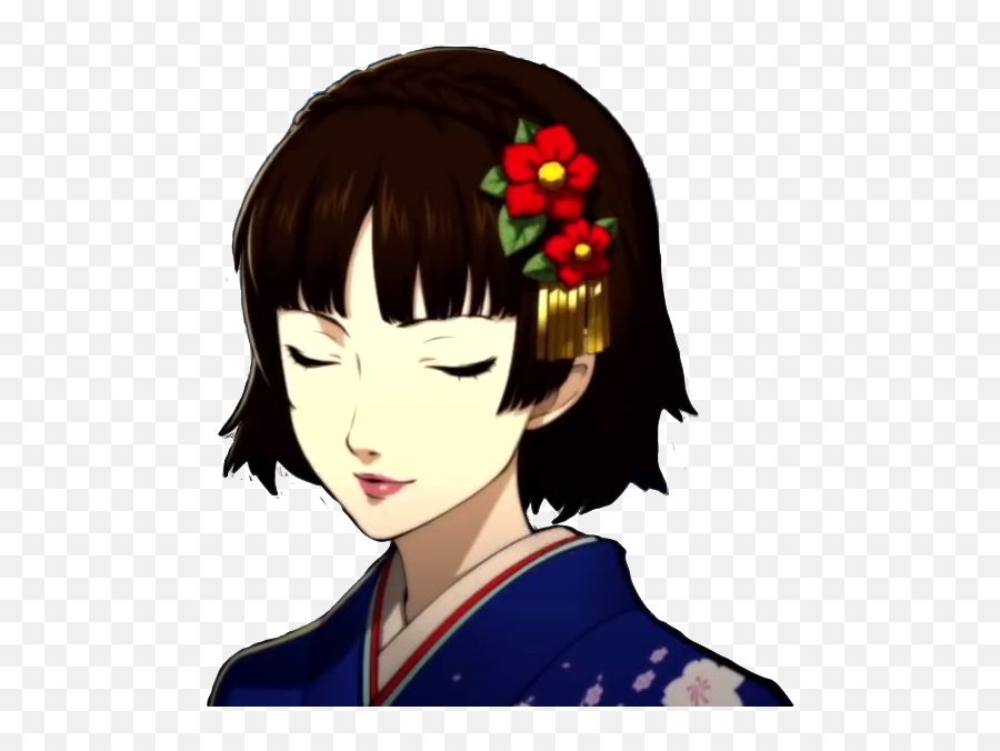 Kimono Makoto But Its Now A Sprite I - Makoto Persona 5 Sprite Emoji,Persona 5 Emoji