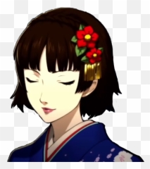Kimono Makoto But Its Now A Sprite I - Makoto Persona 5 Sprite Emoji,Persona 5 Emoji