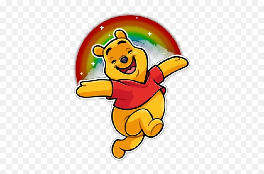 Whatsapp Sticker Ios Winnie The Pooh - Elizabeth Winnie The Pooh Stitcker Emoji,Piglet From Winnie The Poo Emojis