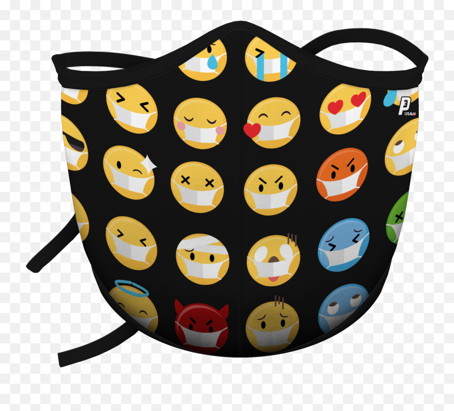 Emoji - Happy,Mask Emoji