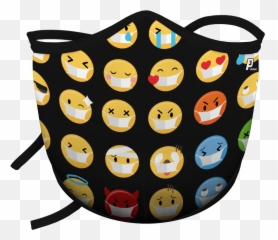 Emoji - Happy,Mask Emoji