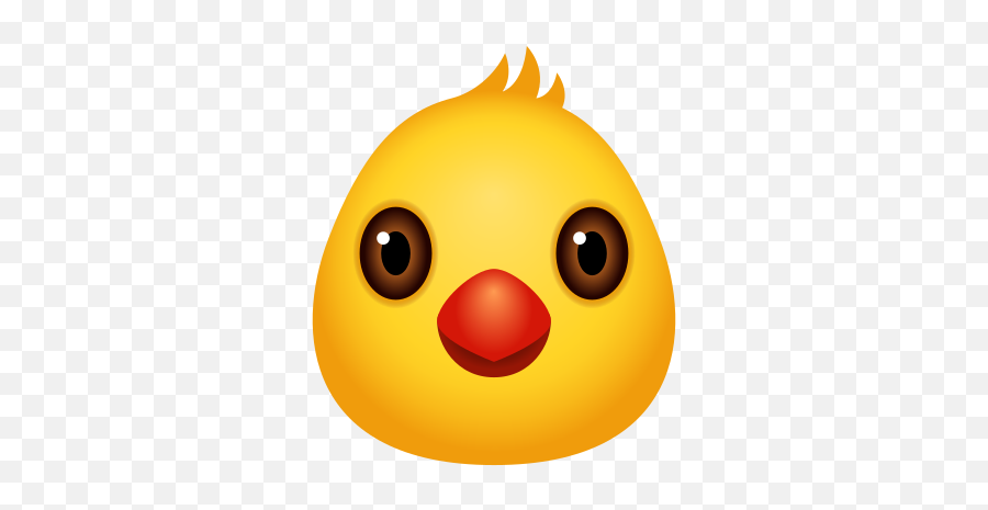 Front Facing Baby Chick Icon In Emoji Style - Chicks Icon,Checked Emoticon For Ig