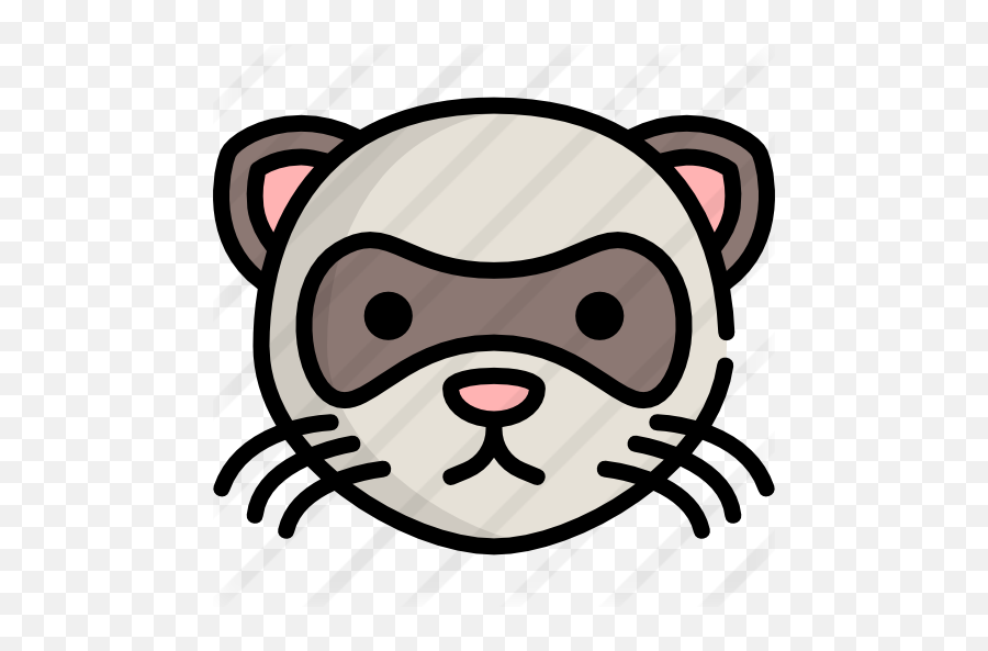 Cartoonbulldogsnoutheadclip Artcheekcanidaenon - Ferret Icon Emoji,Georgia Bulldog Emoticon Android