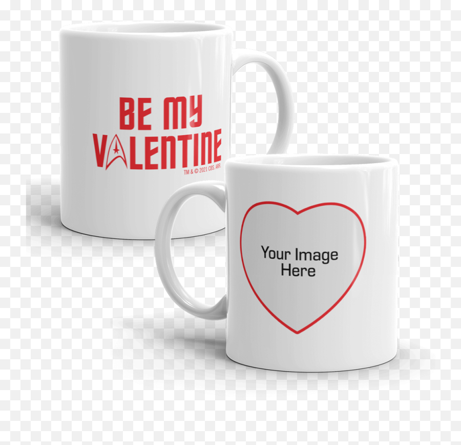 Star Trek The Original Series Valentineu0027s Personalized Photo - Magic Mug Emoji,Ademic Emotions Shirt Name Of The Wind