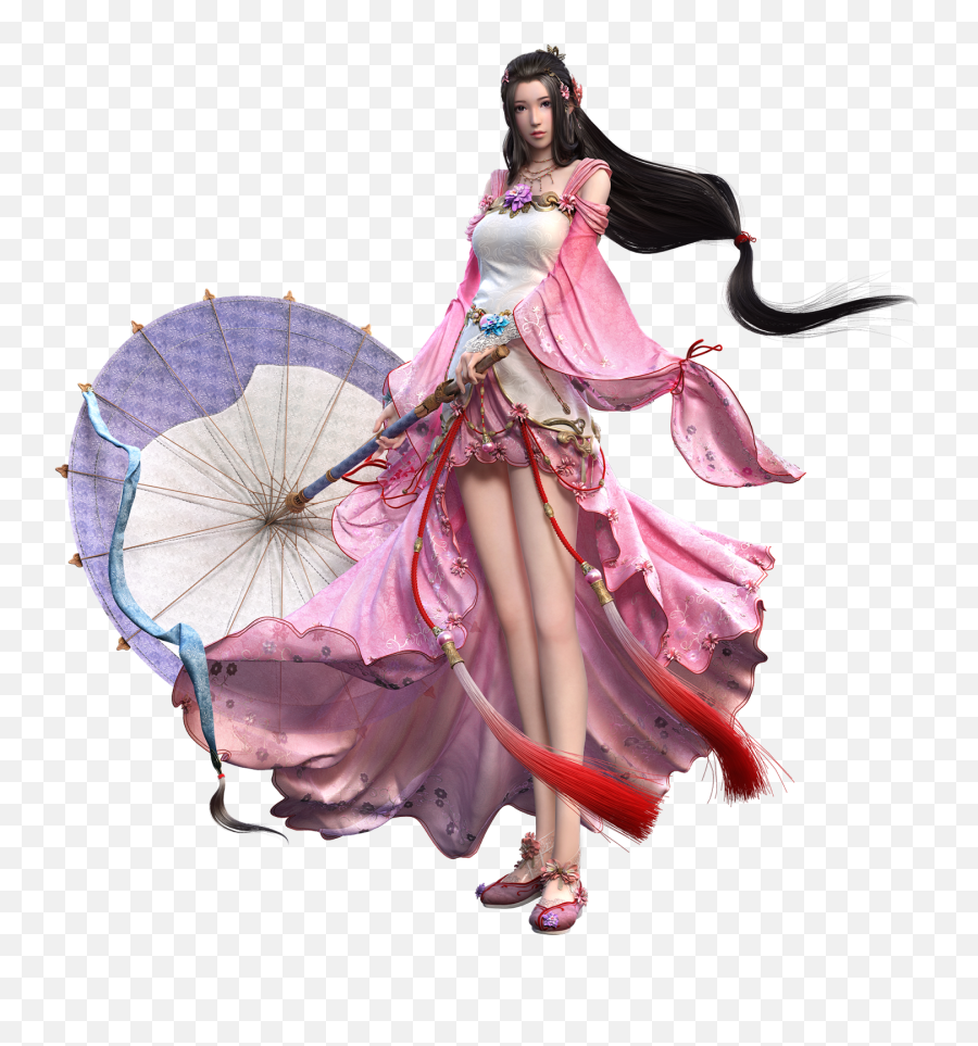 Blade And Soul Character Png Png Image Emoji,How To Target On Bns With Emojis