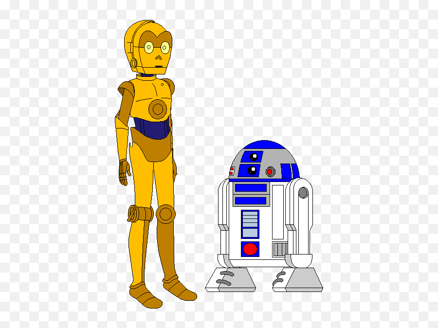 Chewbacca Clipart C3po R2d2 Chewbacca - R2d2 And C3po Animated Emoji,R2d2 Emoji