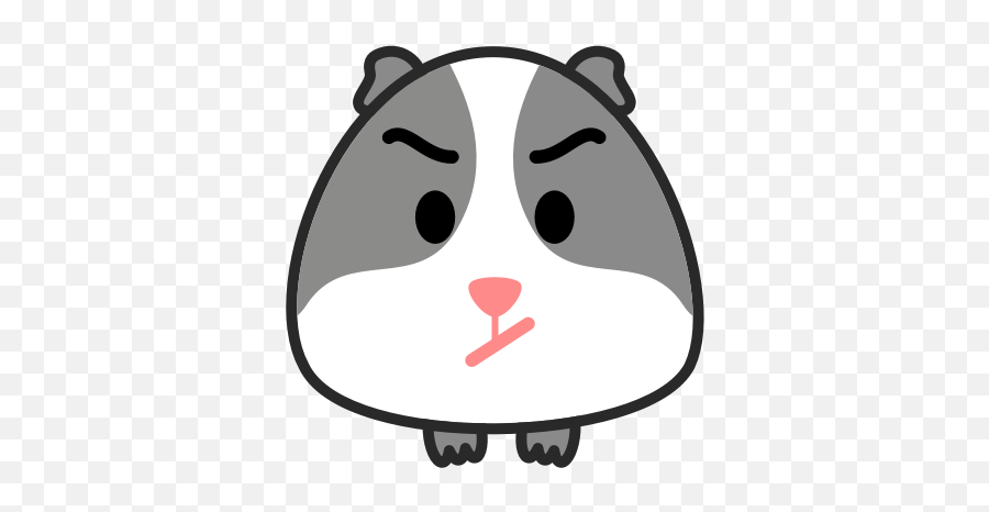 Guinea Pig Emoji - Guinea Pig Emoji Png,Skunk Emoji