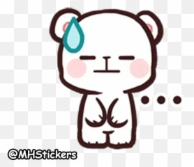 Cute Bear Sticker Pack - Milk Daily Stickers Emoji,Mocha And Milk Discord Emojis