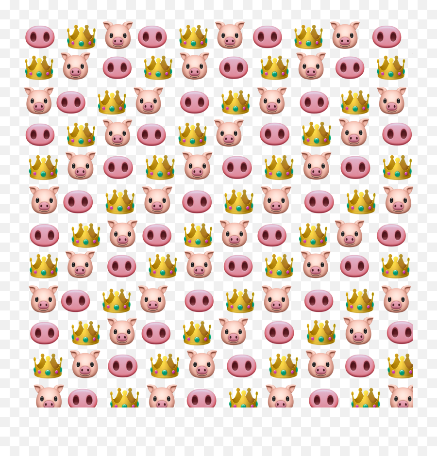 Pig Background Emoji Technoblade,Little Piggy Emoticon