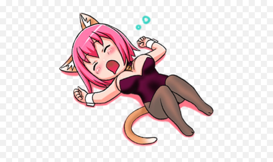 Sexy Cat Girl Stickers For Whatsapp Emoji,Sexy Happy Birthday Emoji