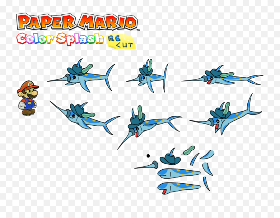 Prelude To The Recolored Paper Tale - Paper Mario Color Emoji,Red Mario Paper Mario Color Splash Paint Emotions