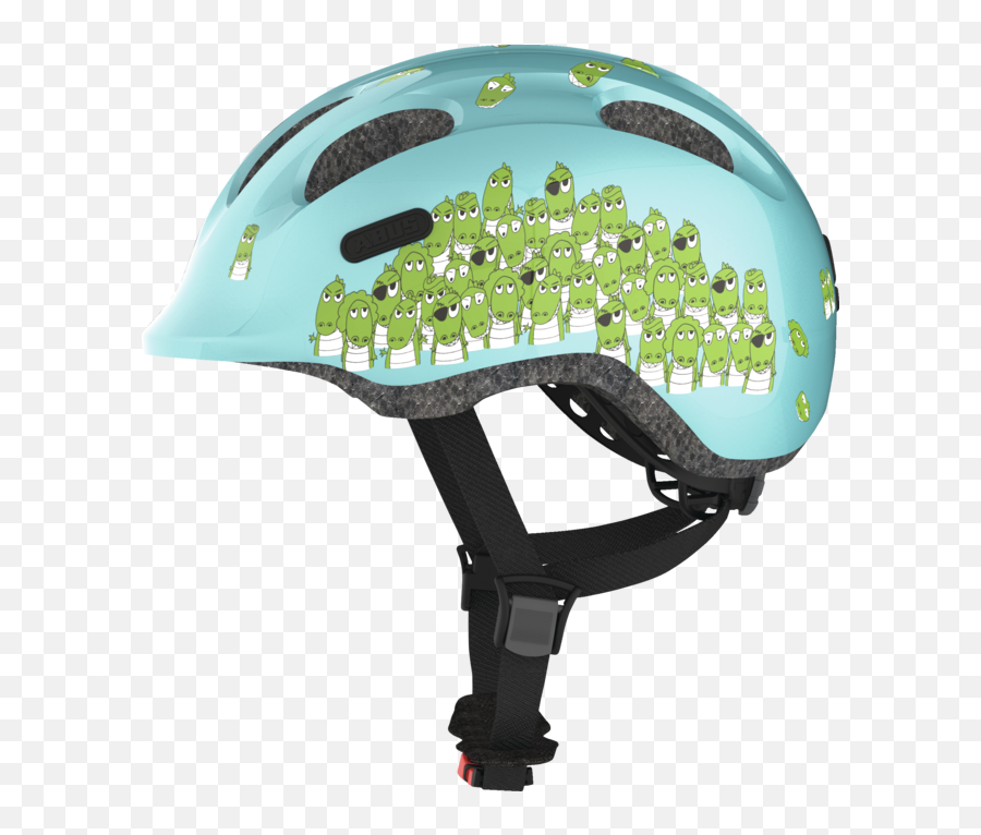 Abus Kids Bike Helmet U2013 Smiley 20 Blue Croco Size S Emoji,Bike Rider Emoji