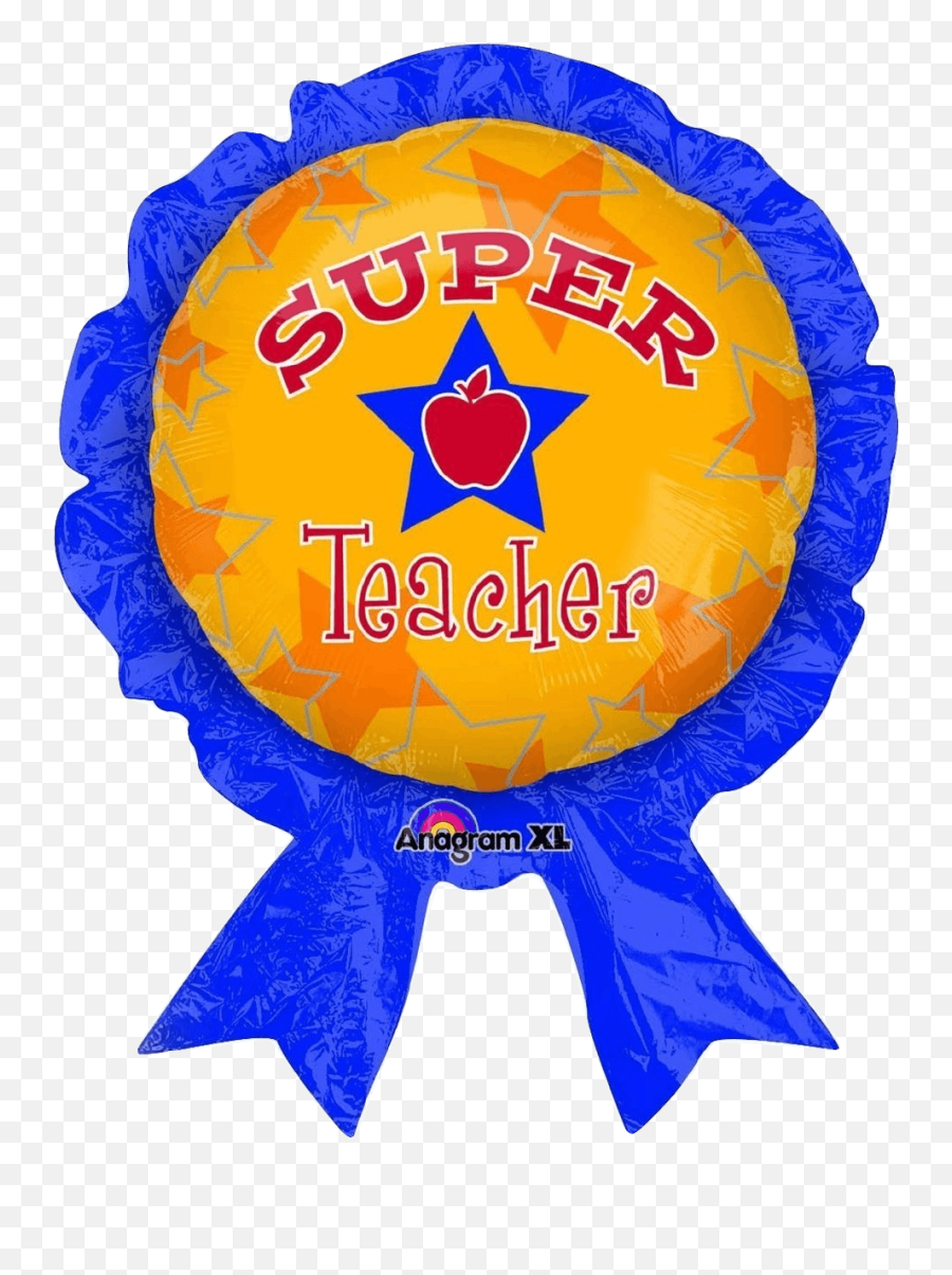 Super Teacher Giant 30 Award Balloon Emoji,Best Train Emoji