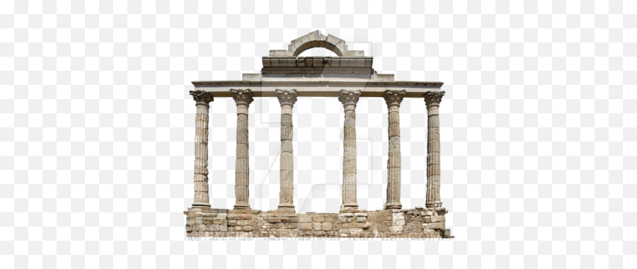 Greek Building - Temple Of Diana Emoji,Classical Building Emoji