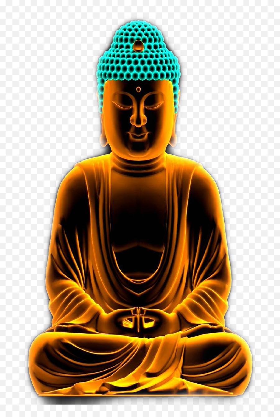 Buddhaneon Sticker - Ultra Hd Gautam Buddha Hd Emoji,Buddha Emoji