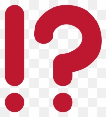 Exclamation Question Mark Emoji - Question Mark And Exclamation Mark Icon,Interrobang Emoji