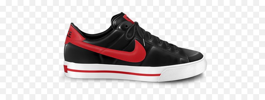 Nike Classic Shoe Red Icon Nike Classic Iconset Apttap - Nike Shoes Png Transparent Emoji,Shoe Emoji Download