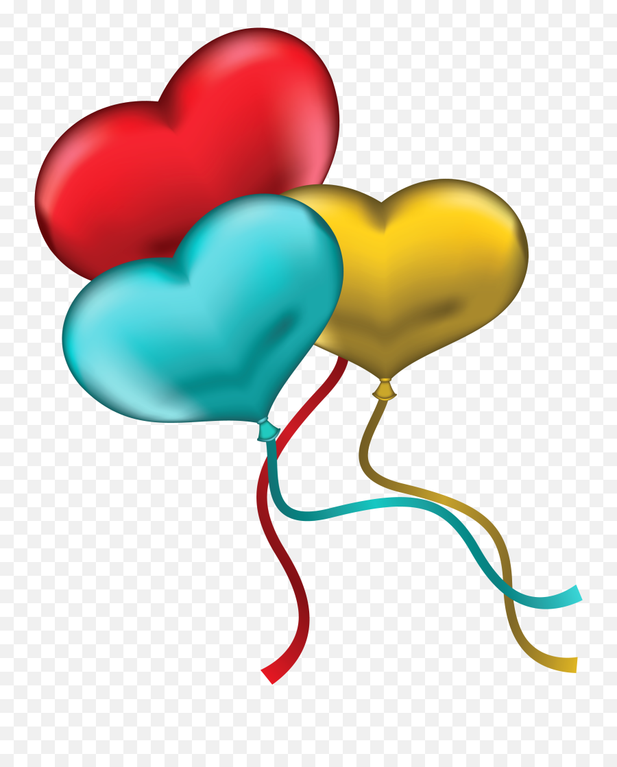 Heart Clipart Light Blue Heart Light Blue Transparent Free - Clip Art Balloon Free Emoji,Light Blue Heart Emoji