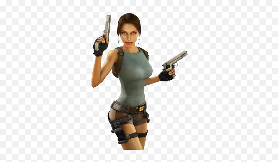 Video Game Character - Tomb Raider Anniversary Lara Png Emoji,You Hear About Video Games What Emotion Is Being Conveyed