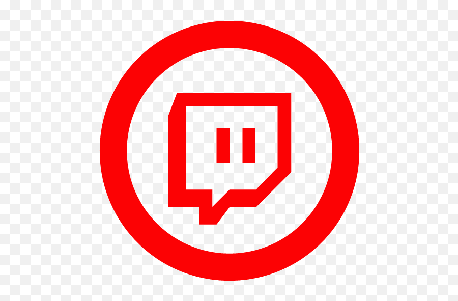 Red Twitch Tv 2 Icon - Dot Emoji,Twitch Gun Emoticon