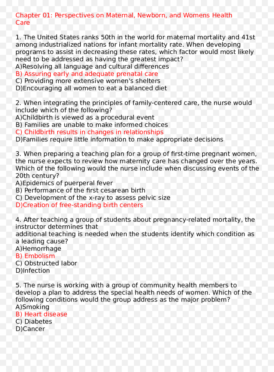 Nursing 6560 Maternity Final Tbs Question And Answers - Dot Emoji,Swollen Testicles Emotions