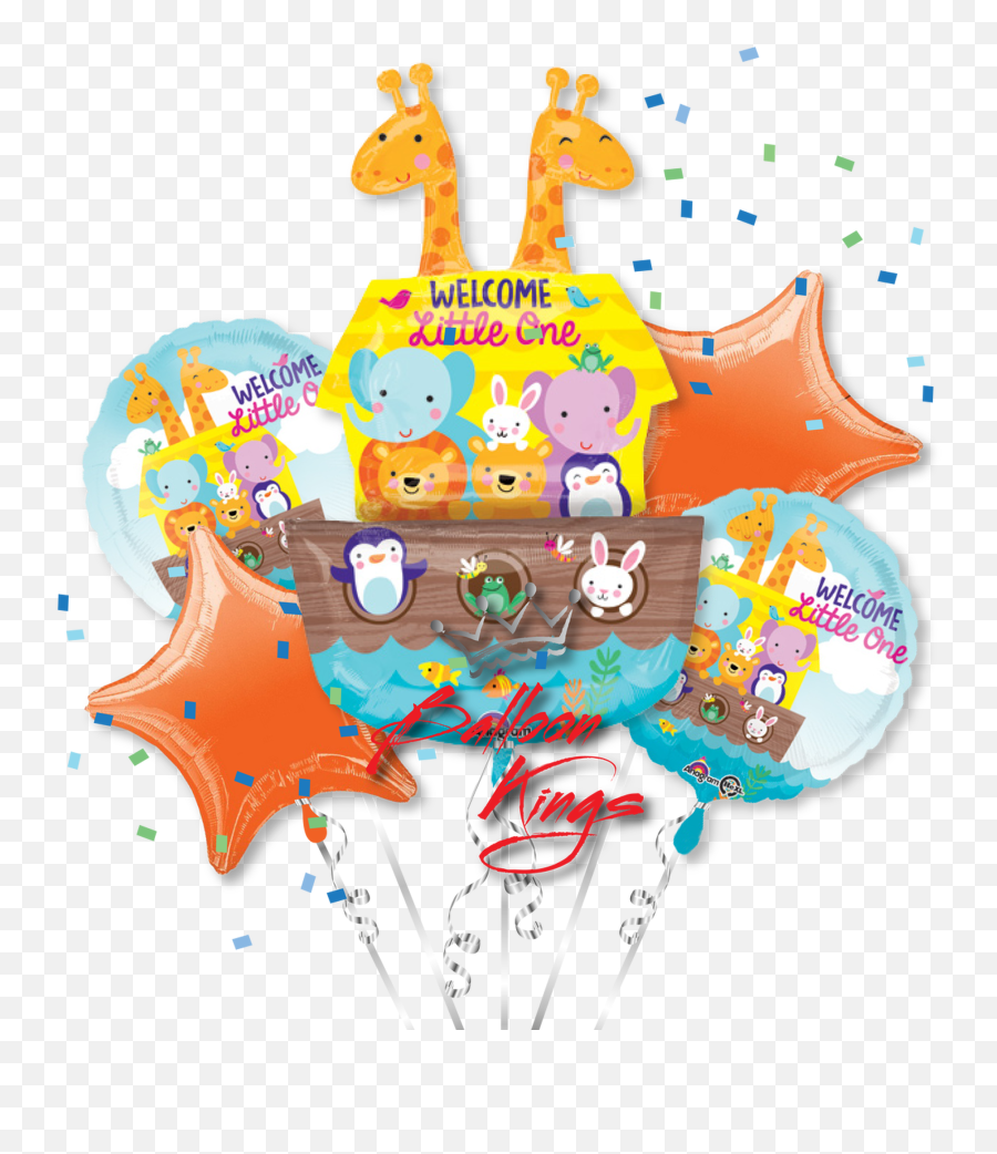 Baby Shower Noahs Ark Bouquet - Free Baby Ark Emoji,Emojis De Baby Shower