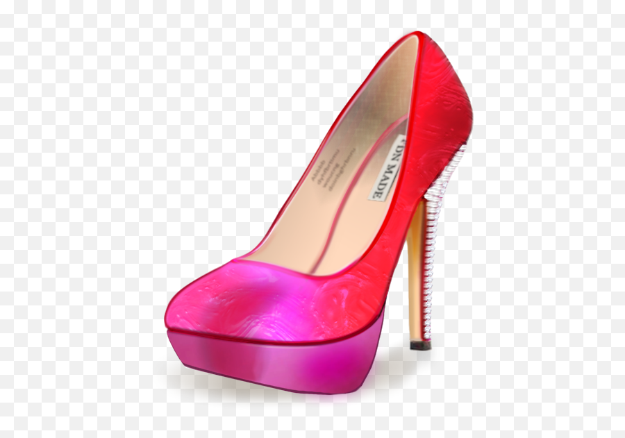 High Heel Shoe - Round Toe Emoji,Do Emojis Shoe Up On Deviantart