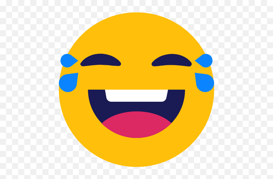 Laugh Lol Smiley Free Icon Of Emoji 1 - Lol Laugh,Laughing Emojis