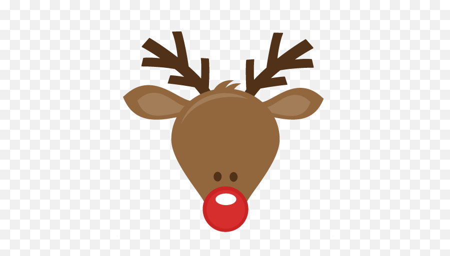 Cartoon Transparent Reindeer Clipart - Novocomtop Reindeer Head Clipart Emoji,Cutecraft Emojis