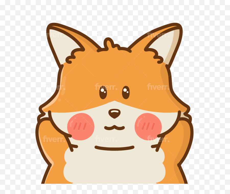 Draw Kawaii Or Cute Chibi Animals For Emoji Stickers Etc By - Happy,Easy Cute Animal Emojis