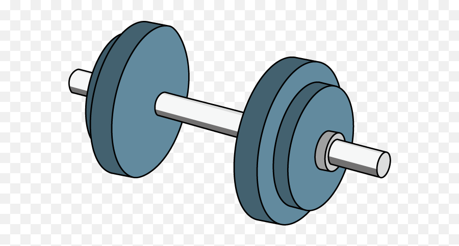 Personal Training Clip Art - Clipartsco Dumbbell Clipart Png Emoji,Emoticon With Dumbells
