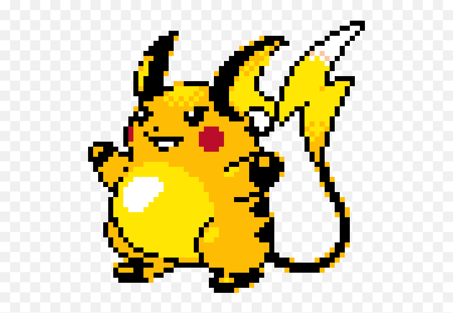 Raichu Sprite Gen 2 Emoji,Pokemon Emotion Sprites