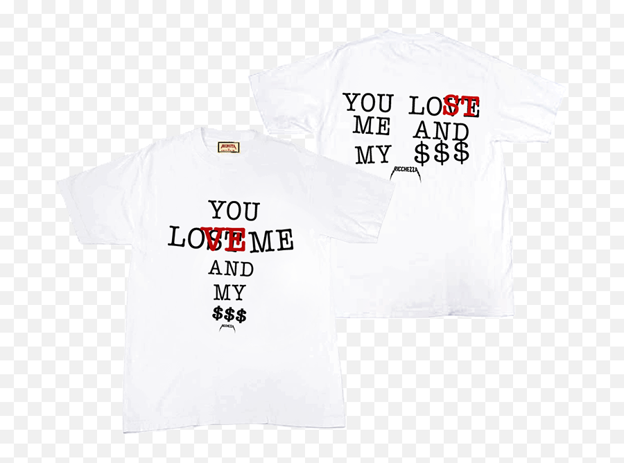 All U2013 Ricchezza Forever - Short Sleeve Emoji,Tdo You Love Me The Emotions