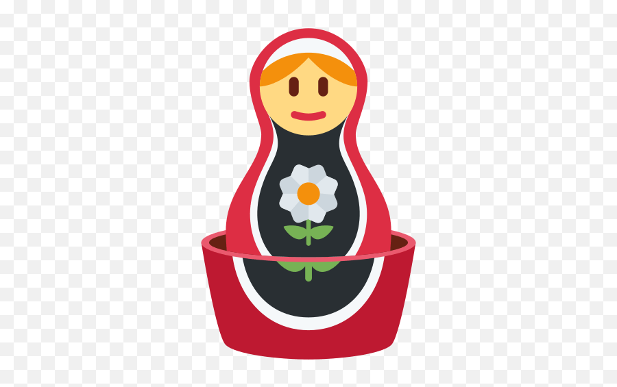 Russian Doll - Nesting Doll Emoji,Emoji Doll Girl