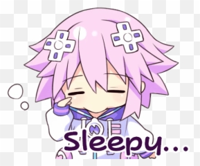 Nep - Sleepy Nep Nep Emoji,Neptunia Transparent Emojis