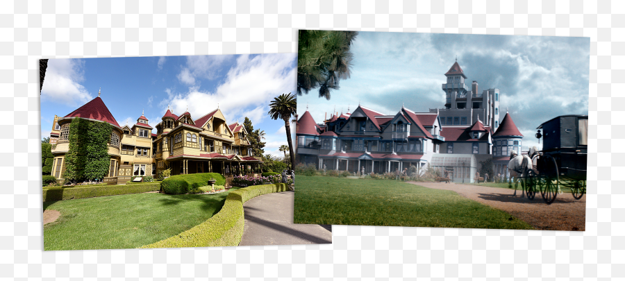 The True Ghost Story Behind - Winchester Haus Vor Erdbeben Emoji,House & Garden Emoji