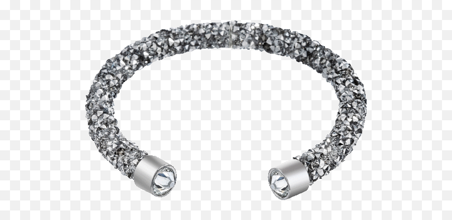 Nes Jewelry Fine Silver Plated Charm - Swarovski Crystals Bracelet Emoji,Swarovski Emotions Bracelet